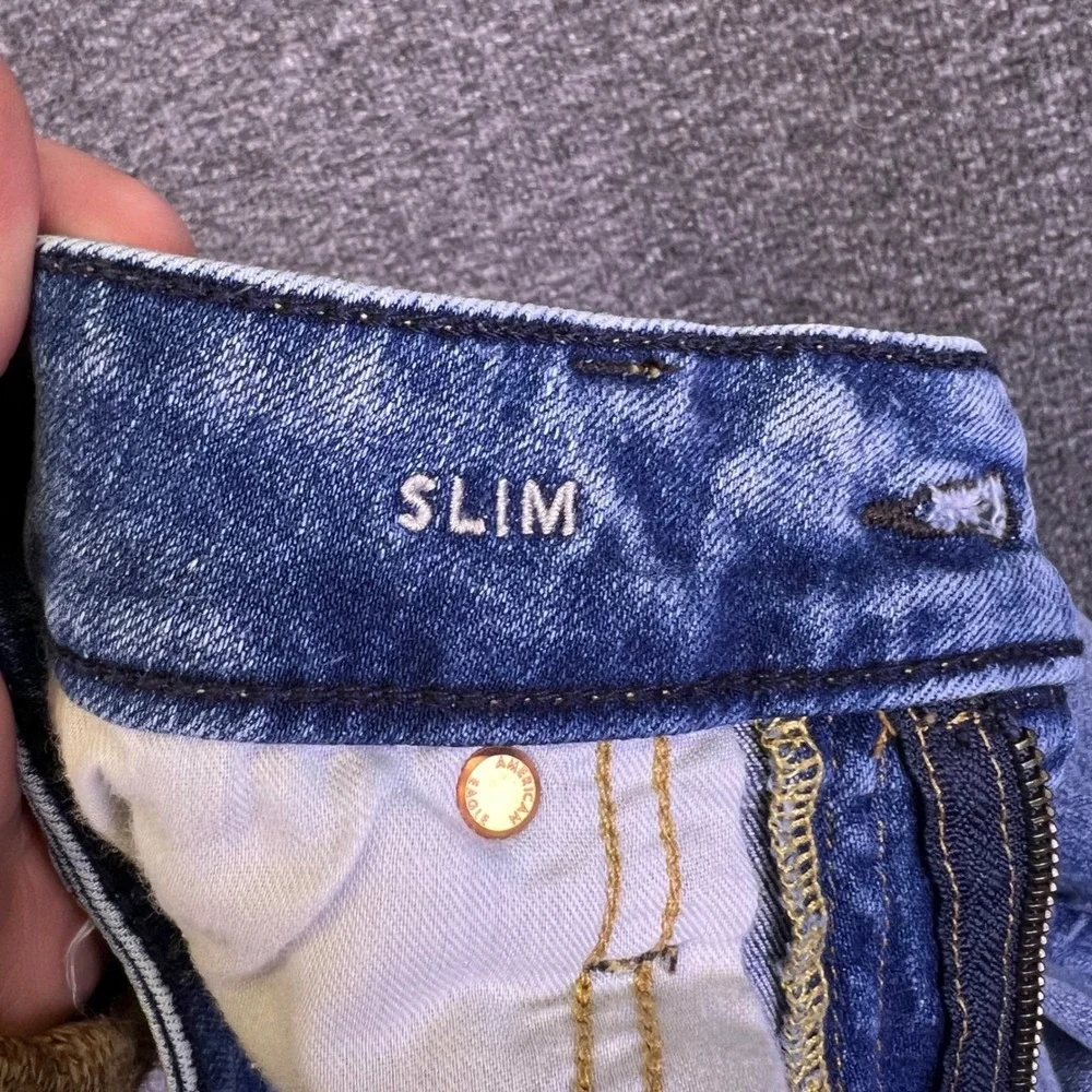 American Eagle Outfitters Men Slim Fit Denim Jeans 30x30 Airflex+ Fits30x27.5 AE